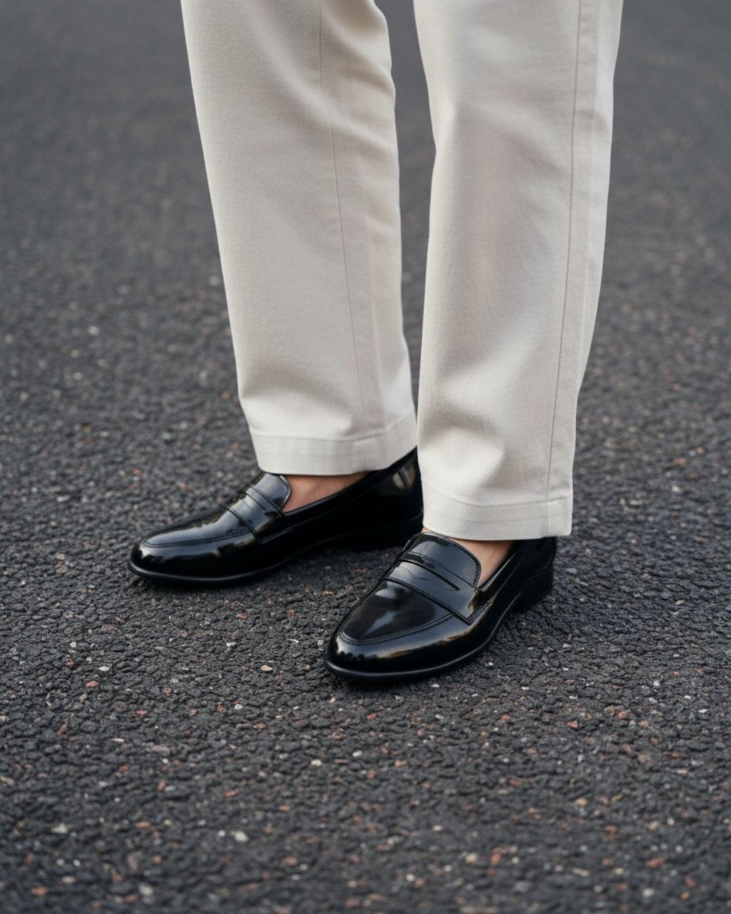 mocasines negros charol modelo comodos elegantes versatiles mexcalinas