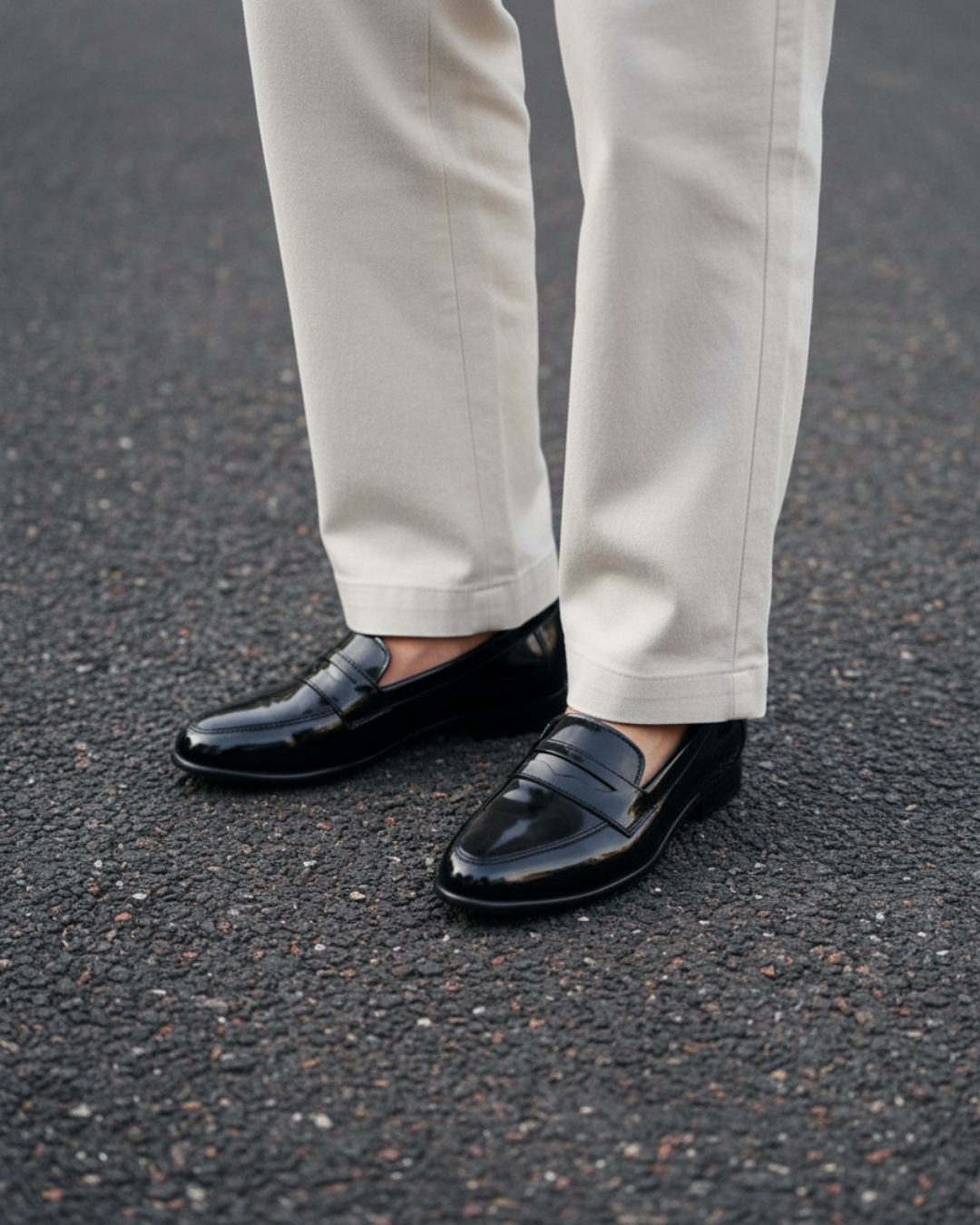 mocasines negros charol modelo comodos elegantes versatiles mexcalinas