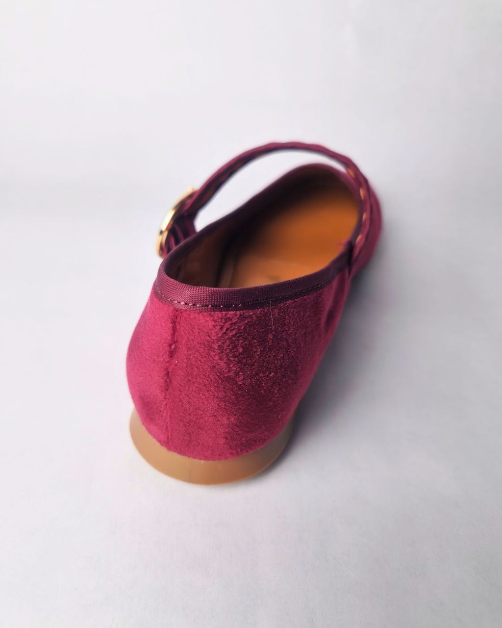 bailarinas bugambilia gamuza sintetica tono vino suela antideslizante mexcalinas