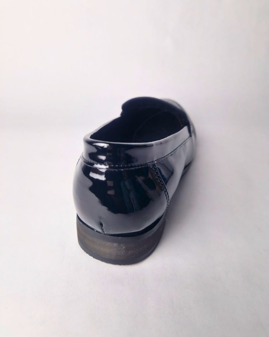 mocasin charol negro suela antideslizante comodo mexcalinas