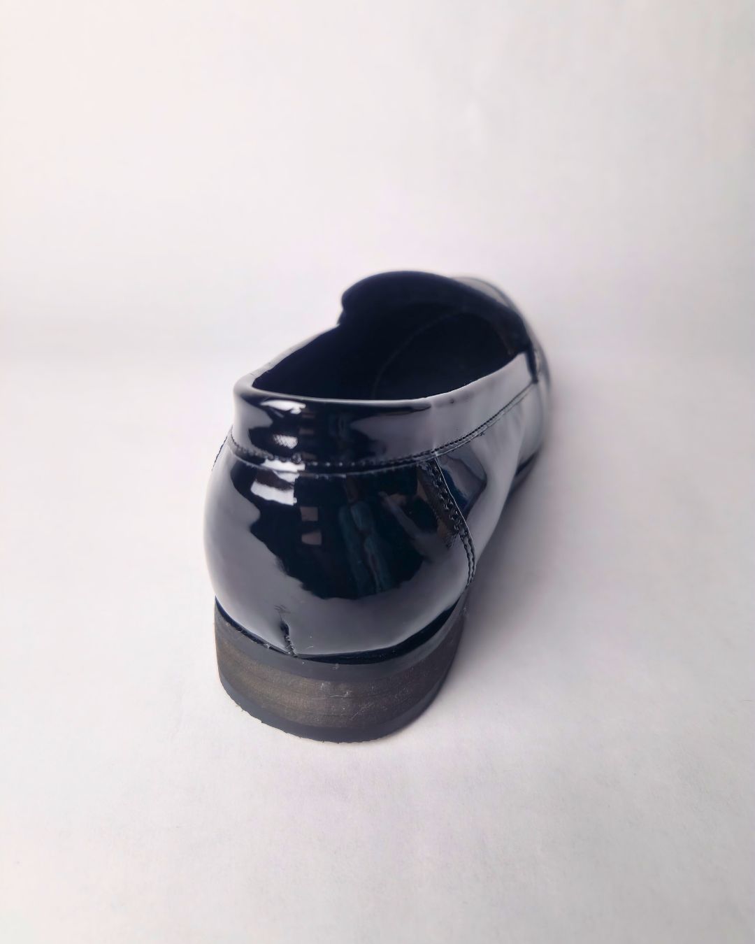 mocasin charol negro suela antideslizante comodo mexcalinas