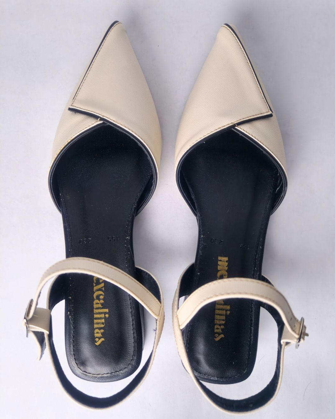 tacon alameda blanco suela acolchada punta fina mexcalinas